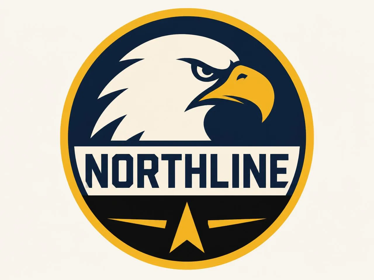 Cap front logo — Vector curves traced from the original artwork